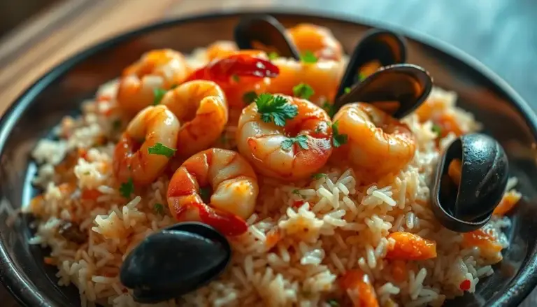 Whip up a flavorful seafood rice recipe packed with shrimp, crab, and spices—perfect for a hearty weeknight meal or special occasion dinner
