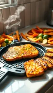 Discover a variety of easy and healthy vegan air fryer recipes perfect for quick dinners and crispy snacks. 100% plant-based, oil-free, and full of flavor!